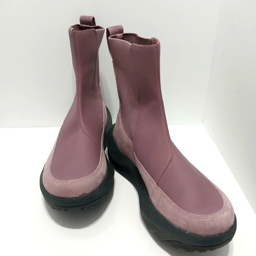The North Face‎ Halseigh Knit Platform Boots, NEW, Size 9.5|EUR 40.5